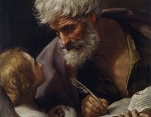 Guido Reni, San Mateo y el ángel, 1625