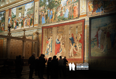 Five hundred years after the death of Raphael, his tapestries return to the Sistine Chapel