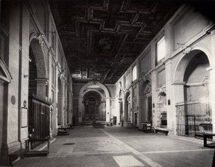 R. Moscioni, „Hauptschiff“, Basilika Sankt Sebastian vor den Mauern, 1903-1921