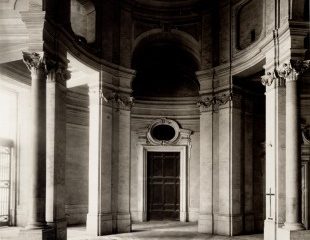 R. Moscioni, „Atrium“, Basilika vom Heiligen Kreuz in Jerusalem, 1885-1893