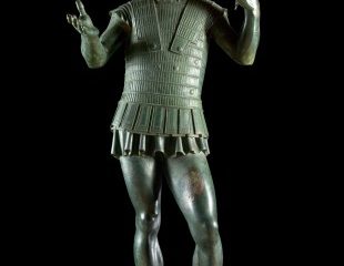 Estatua votiva de bronce de guerrero: Marte de Todi