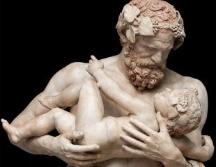 Sileno con el niño Dioniso, Brazo Nuevo