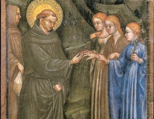 Ottaviano Nelli, Místicas nupcias de San Francisco con Madre Pobreza