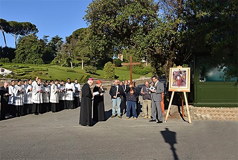 Friday 7 April Via Crucis in the Vatican