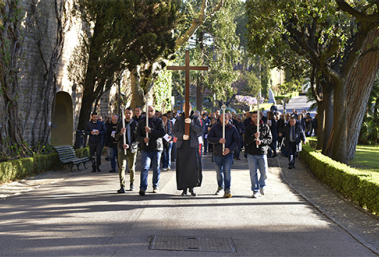 Jeudi 30 mars Chemin de croix au Vatican