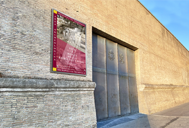 Besichtigung der Nekropole an der Via Triumphalis: neuer unabhängiger Eingang von der Piazza del Risorgimento