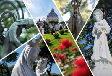 May with Mary in the Vatican Gardens