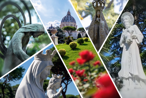 May with Mary in the Vatican Gardens
